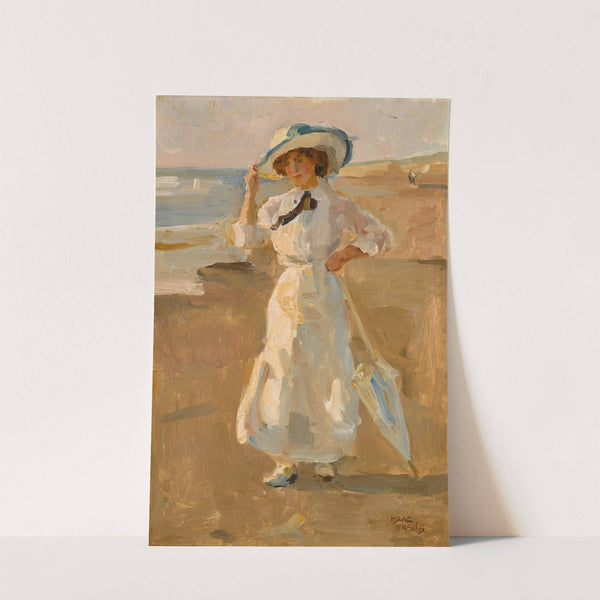 On the beach by Isaac Israëls