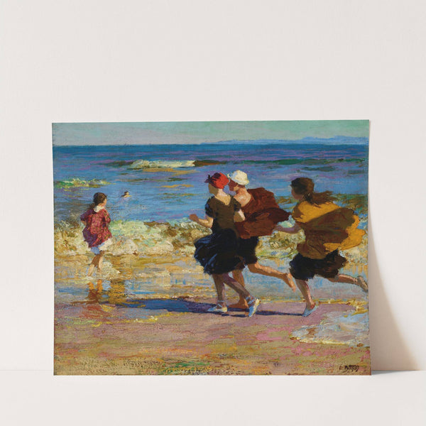 On the Beach by Edward Henry Potthast