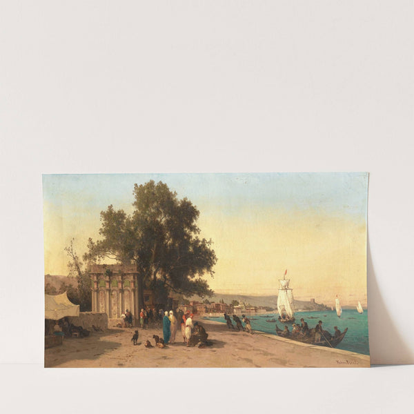 On The Bosphorus by Germain Fabius Brest