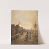 On the boulevard by Emil Barbarini