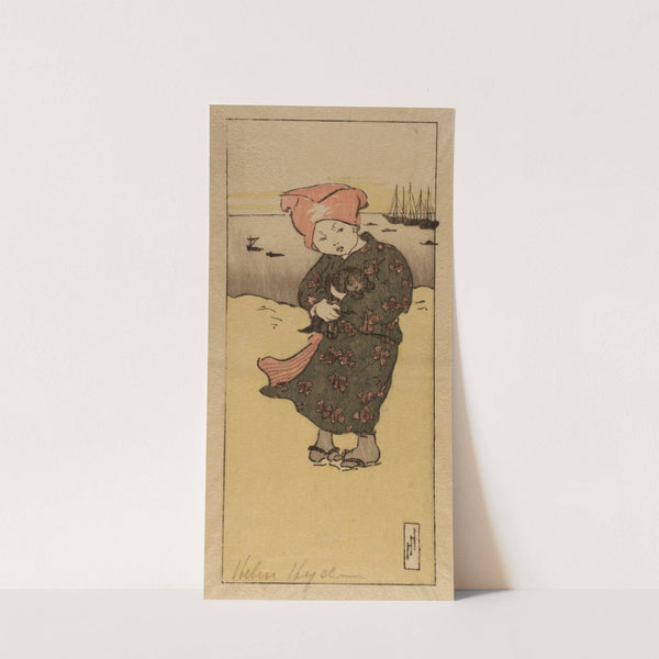 On the Bund at Tokyo by Helen Hyde