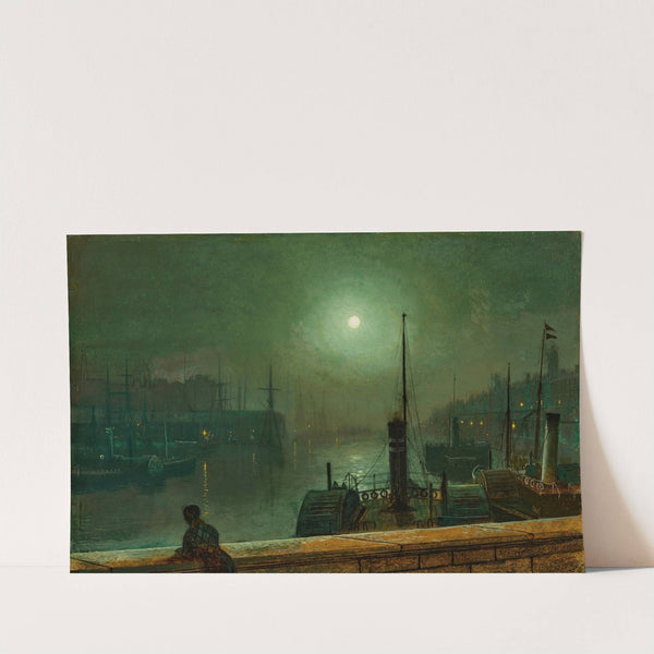 On the Clyde, Glasgow (1879) by John Atkinson Grimshaw