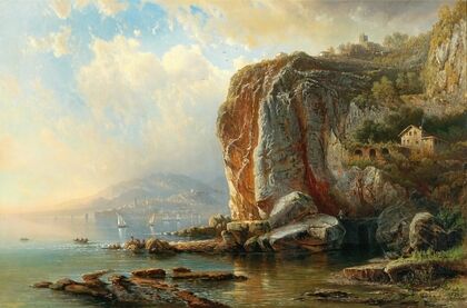 On the Coast of Menton — size preview