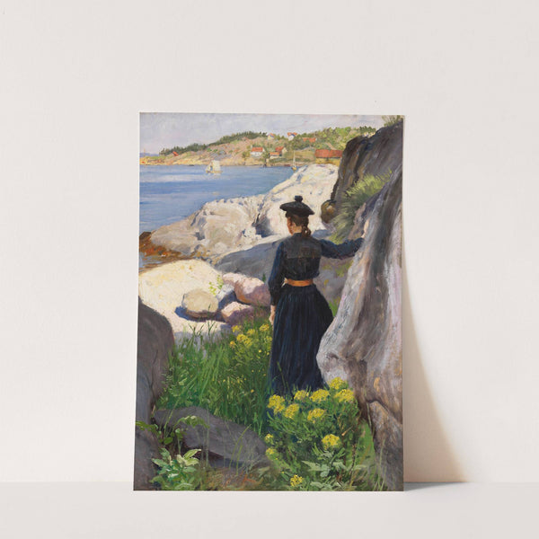 On the coast (1890) by Paul Fischer