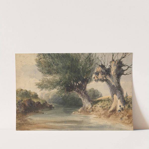 On the Colne, Middlesex by John Preston Neale