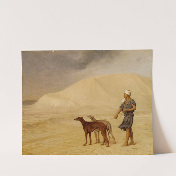 On the Desert (ca 1867) by Jean-Léon Gérôme