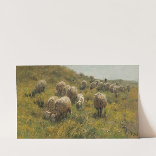 On The Dunes by Anton Mauve