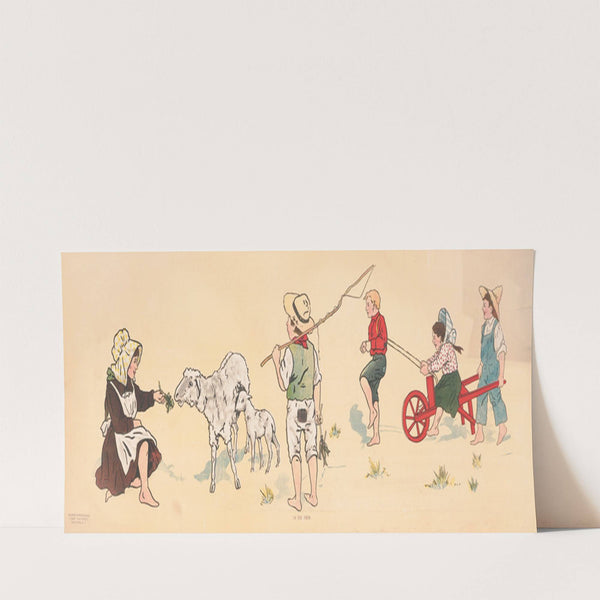 On the farm (1908) by George Markendorff