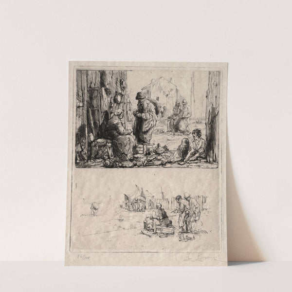 On the Fortifications at Saint-Ouen (c. 1902–41) by Auguste Brouet