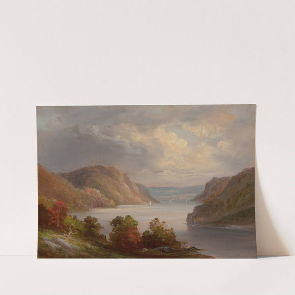 On the Hudson by Hudson River School
