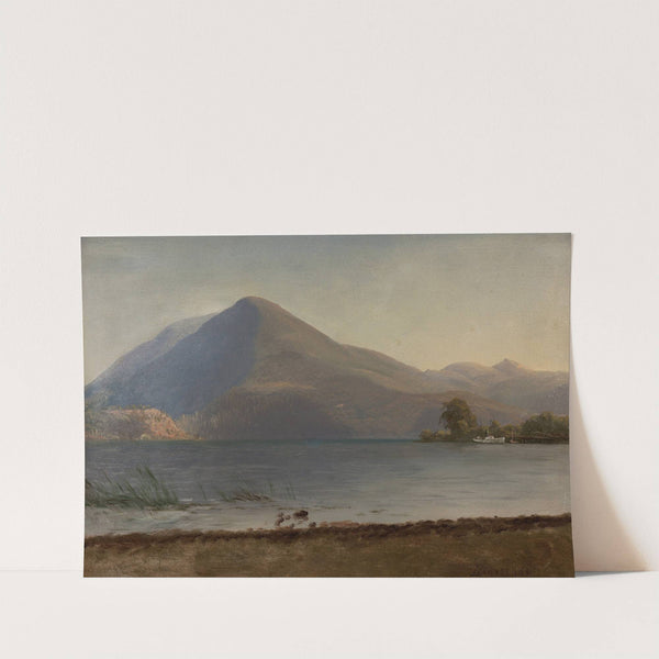 On the Hudson by Albert Bierstadt