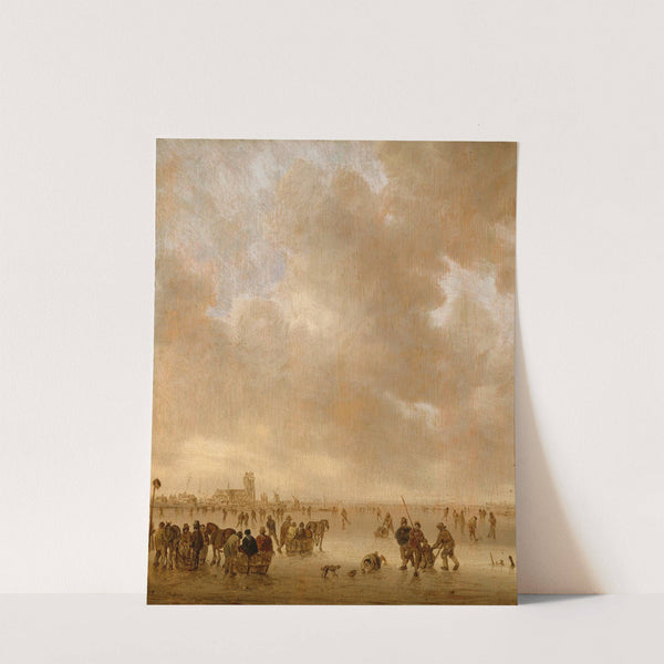 On the Ice Near Dordrecht (1643) by Jan van Goyen