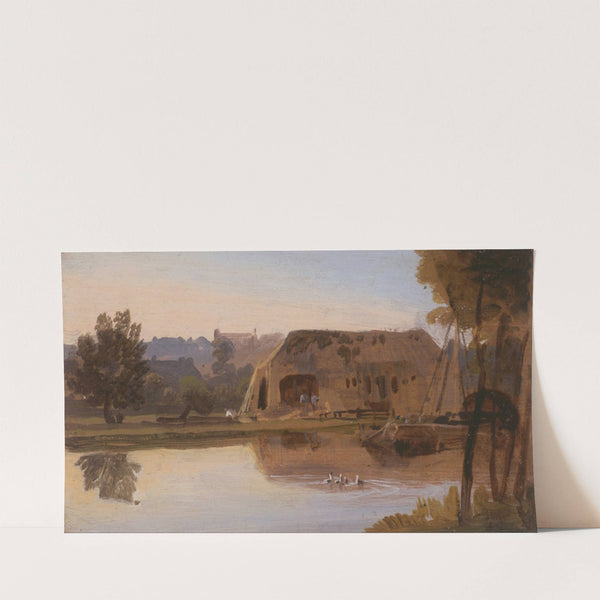 On the Kennet, Reading by William Havell