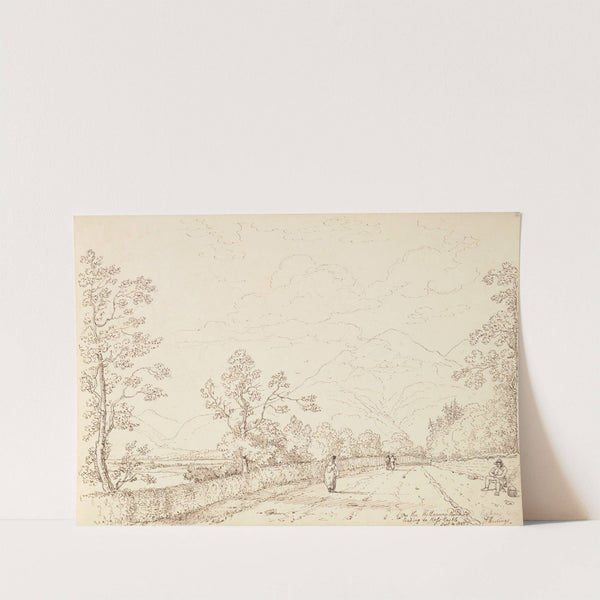 On the Killarney Road Leading to Ross Castle, 4 September 1841 (1841) by Thomas Hastings