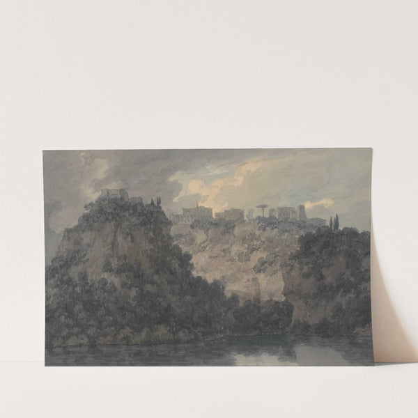 On the Lake of Nemi by John Robert Cozens