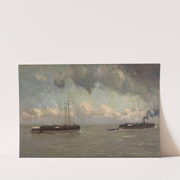 On the Low Scheldt by Frans Hens