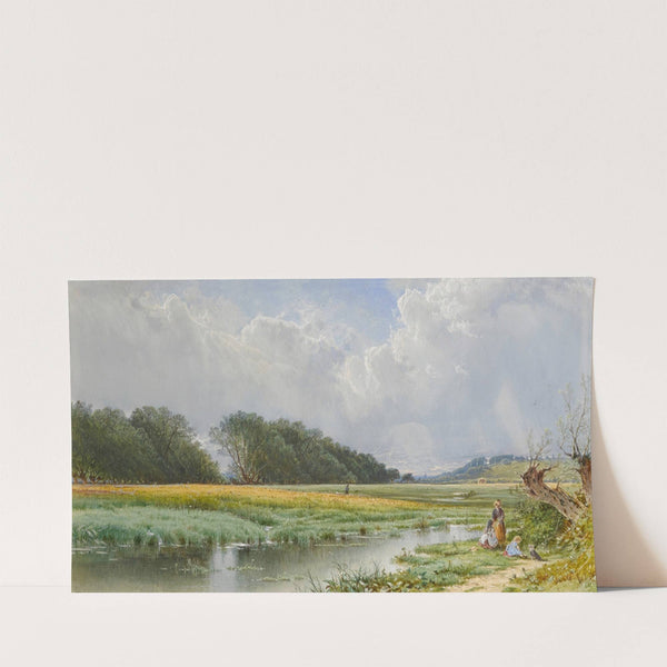 On the Meadows of Old Newburyport (1873) by Alfred Thompson Bricher
