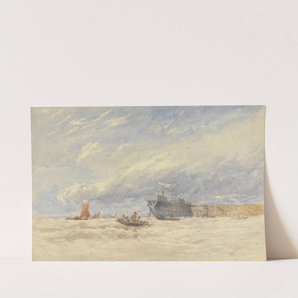 On the Medway (early 1850s) by David Cox