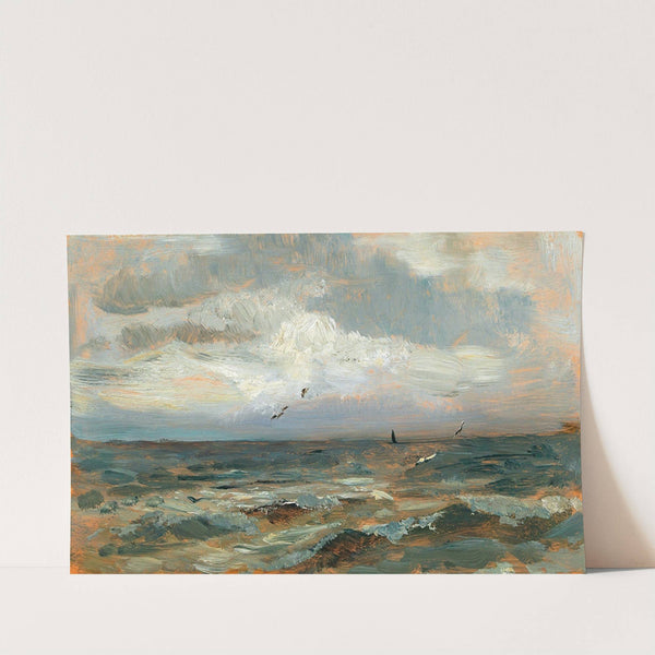 On the North Sea by Olga Wisinger-Florian