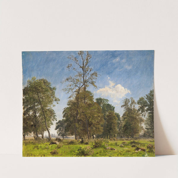 On the Outskirts of Knabstrup Dyrehave by P. C. Skovgaard