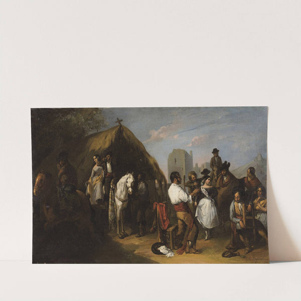 On the Outskirts of Seville by Rafael Benjumea