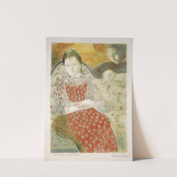 On The Pale Silver Sofa (1899) by Maurice Denis