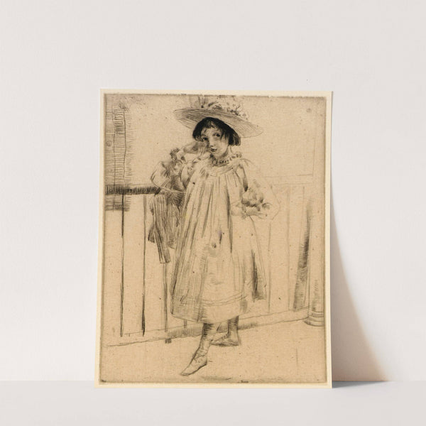 On the Porch (1889) by Julian Alden Weir