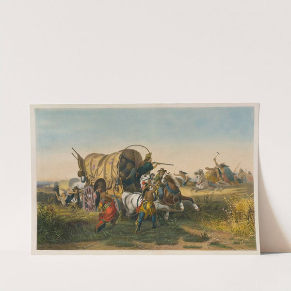On the Prairie (1860) by Leopold Grozelier