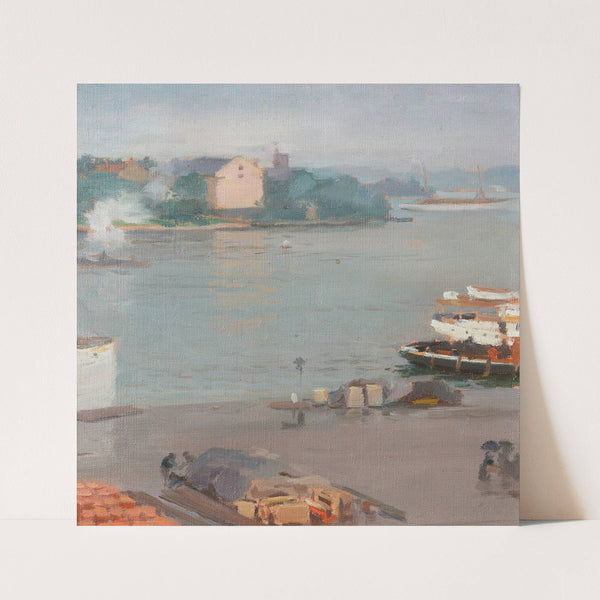 On the Quay by William Blair Bruce