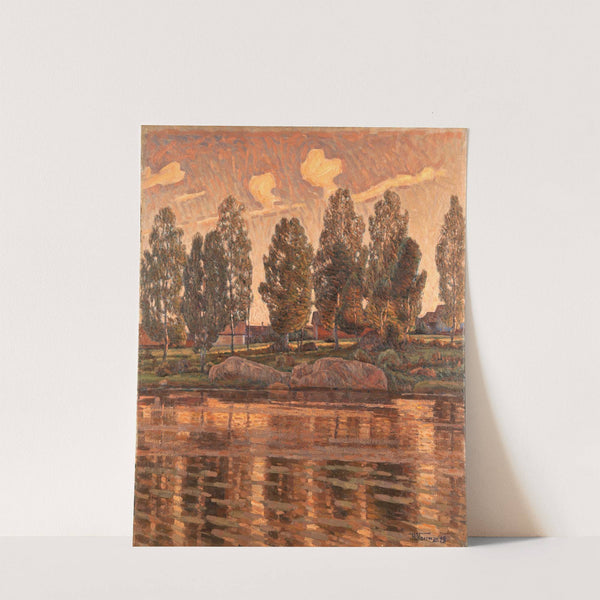 On the River Bank by Herman Norrman