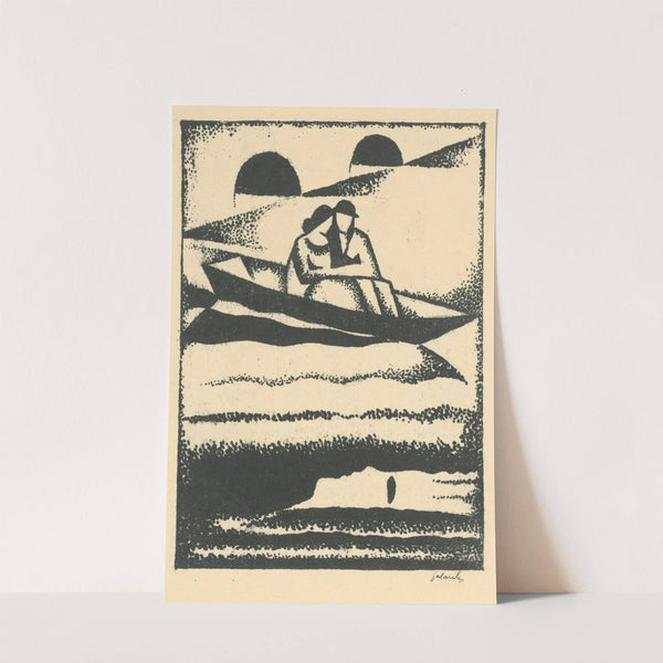 On the river by Mikuláš Galanda