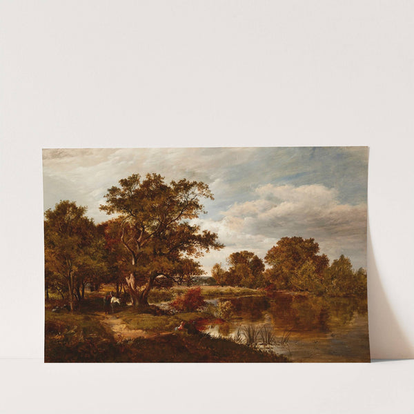 On the river Mole by Sidney Richard Percy