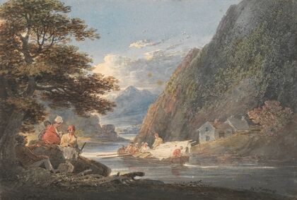 On the River Tivy, near Cardigan, Wales