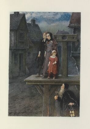 On the Scaffold at Midnight (1908)