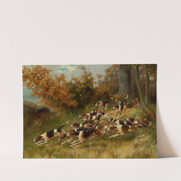 On the scent (1891) by Thomas Blinks