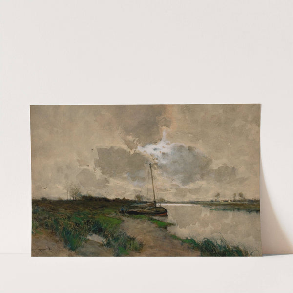 On the Scheldt, Holland by Henry Ward Ranger