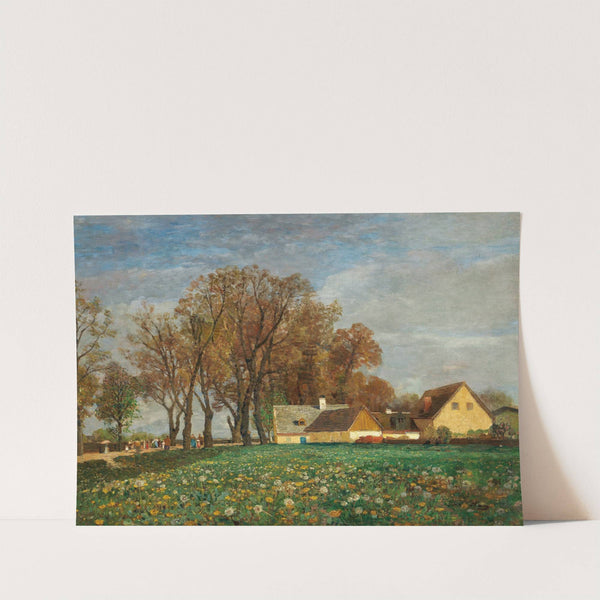 On the Schleißheimerstraße by Tina Blau