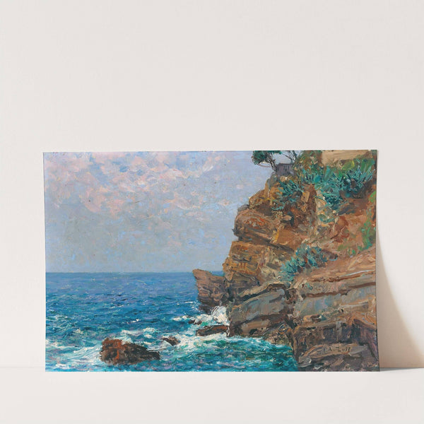 On The Sestri Levante Coast by Alfred Zoff
