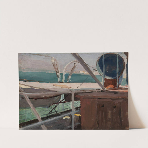 On the ship “Odessa” Fliegende Hollender. From the journey to Palestine by Jan Ciągliński