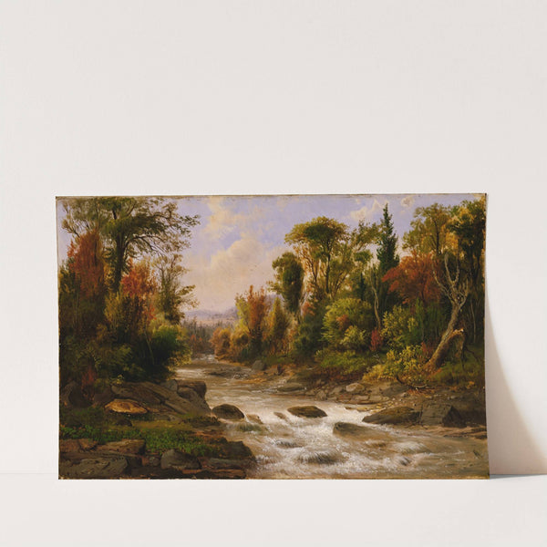 On the St. Annes, East Canada, 1863 by Robert S. Duncanson