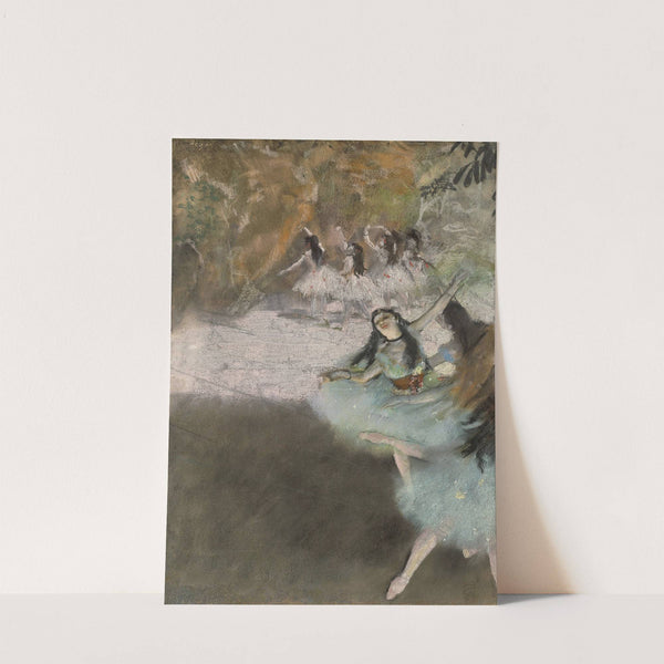 On the Stage (1876–1877) by Edgar Degas