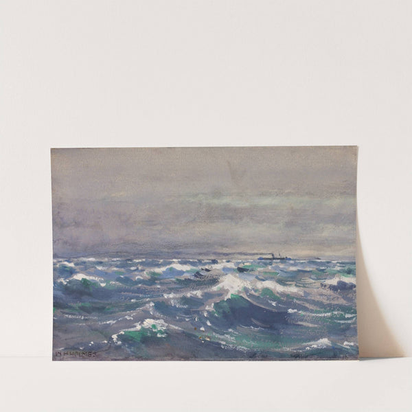 On The Steamer Bremen, Off Nova Scotia, 1880 by William Henry Holmes