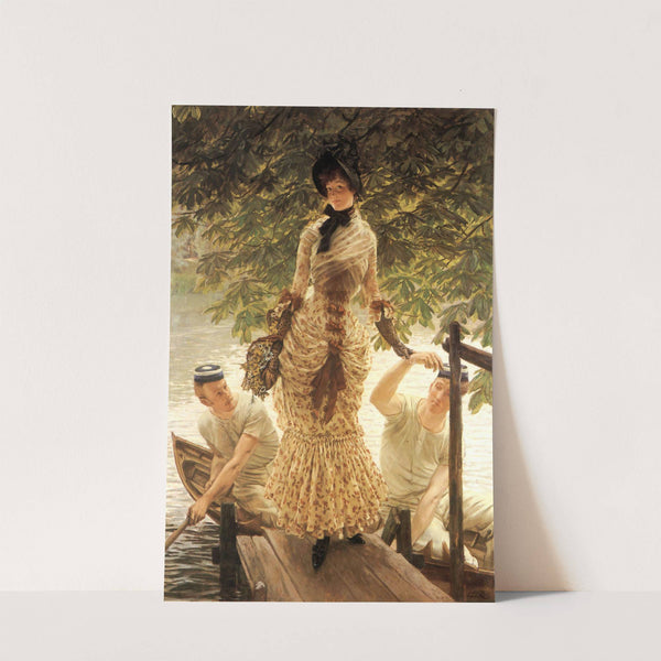 On the Thames (1874) by James Tissot