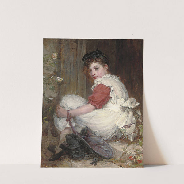 On the threshold by Marie Elizabeth Seymour Lucas