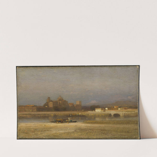 On the Viga, Outskirts of the City of Mexico by Samuel Colman