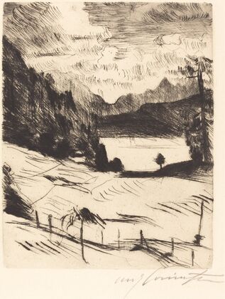 On the Walchen Sea (Am Walchensee)