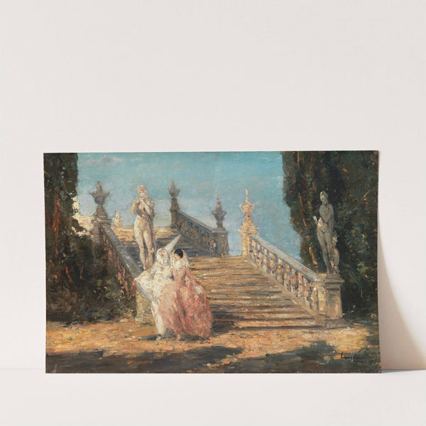 On the Way to the Masked Ball by Emma Ciardi