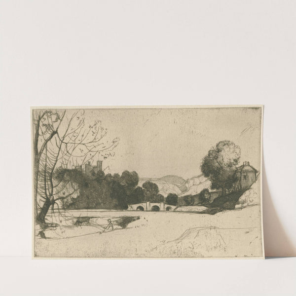 On the Wye at Haddon (1902) by David Young Cameron