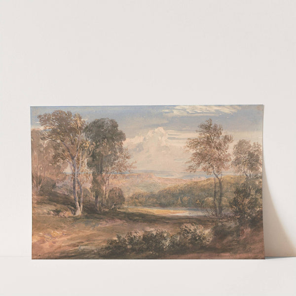 On the Wye (circa 1832) by David Cox