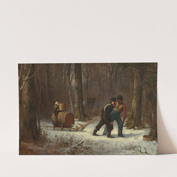 On Their Way to Camp (1873) by Eastman Johnson
